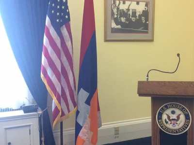 Арцах посылает помощь США