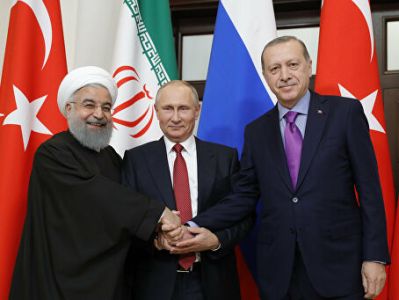 Presidents of Russia, Iran, and Turkey make joint statement on Syria