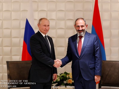 Նիկոլ Փաշինյանն ուղերձ է հղել Վլադիմիր Պուտինին