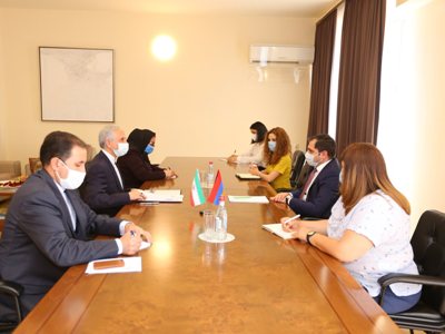 Armenia official, new Iran ambassador discuss further cooperation