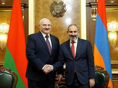 Փաշինյանը շնորհավորական ուղերձ է հղել Լուկաշենկոյին՝ Անկախության օրվա առթիվ