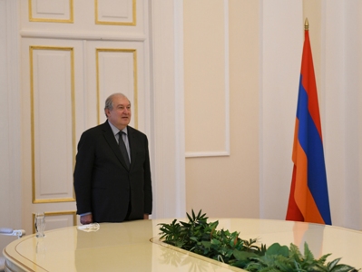 Armenia President grants awards to representatives of music, art and sport