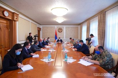 Karabakh President convenes consultation devoted to ensuring of housing for Defense Army officers
