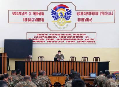 Artsakh army sums up results of military exercises