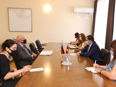 Գերմանական կողմը պատրաստ է աջակցելու. Գերմանիայի դեսպանը՝ Սուրեն Պապիկյանին