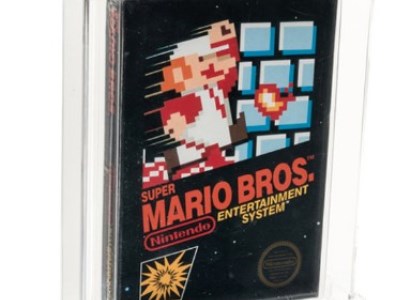 Картридж с известной видеоигрой Super Mario ушел с молотка за 114 тысяч долларов
