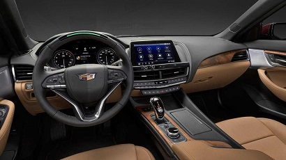 Новый Cadillac CT5 получит электронную панель приборов