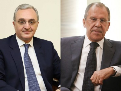 Armenian FM holds phone talks with Russian counterpart