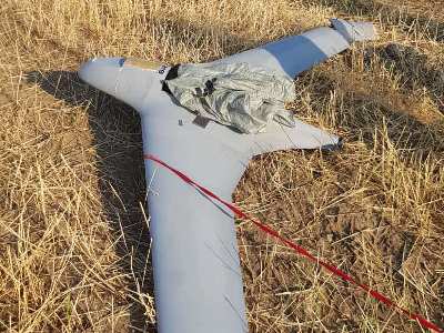 Artsakh air defense units shoot down opponent's UAV ORBITER-3 (PHOTOS)