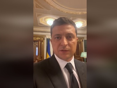 Զելենսկին նկարահանել է տեսաուղերձ, որը նրանից պահանջել է Լուցկի ահաբեկիչը