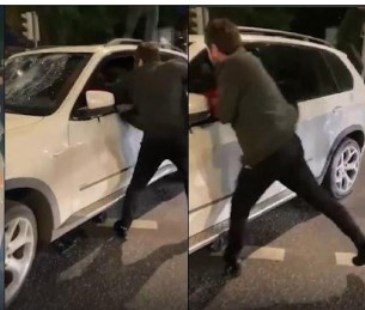 Moscow police apprehend those who attacked Armenian driver and BMW