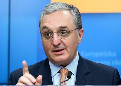 Azerbaijan's rhetoric is more in line with process of settling "neighborhood scores," says Armenia FM