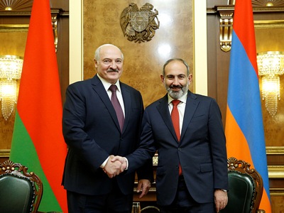Նիկոլ Փաշինյանը շնորհավորել է Բելառուսի նախագահ Ալեքսանդր Լուկաշենկոյին` պաշտոնում վերընրտվելու կապակցությամբ