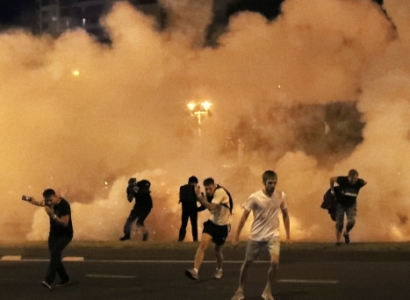 Belarus interior ministry reports one person dead during protest rally in Minsk