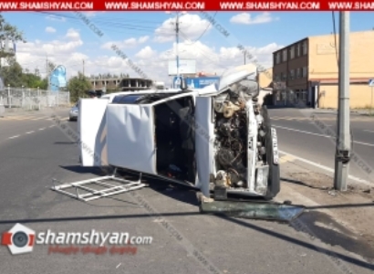 Փարաքարի «Գաի պոստի» մոտ 61–ամյա վարորդը 09-ով բախվել է բետոնե արգելապատնեշին և կողաշրջվել. կա վիրավոր