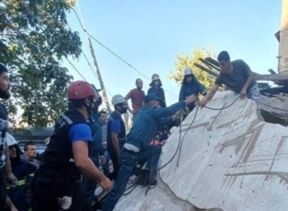 Զեյթունում շենքի պայթյունից տուժած քաղաքացիներից մեկի ինքնությունը հայտնի է (ֆոտո)