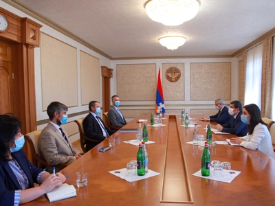 Արցախի նախագահն ընդունել է «The HALO Trust» միջազգային կազմակերպության պատվիրակությանը