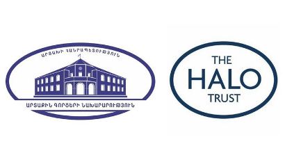 Karabakh FM receives HALO Trust delegation