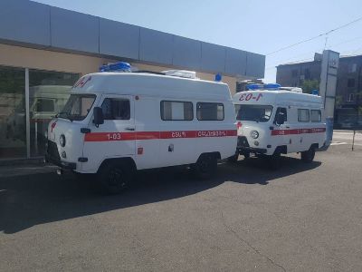 В Армении провинциальным медучреждениям подарят автомобили «скорой помощи»