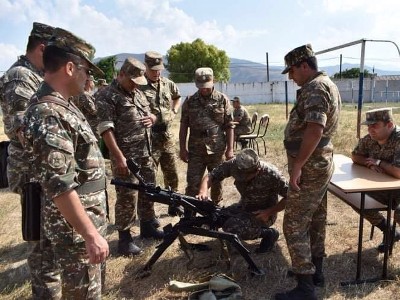 4-րդ զորամիավորումում անցկացվել են հակաօդային պաշտպանության համալիր մարզումներ