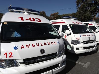 Правительство Армении подарило Карабаху 3 реанимобиля и 7 линейных автомобилей