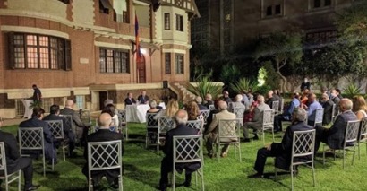 FM Mnatsakanyan meets representatives of Armenian community in Cairo