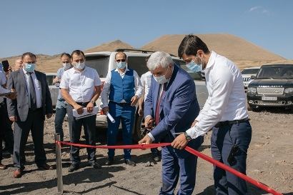 Հերհերում Հայաստանում ամենամեծ արեւային կայաններն են կառուցվում՝ ընդհանուր 20 մեգավատ հզորությամբ (ֆոտո)