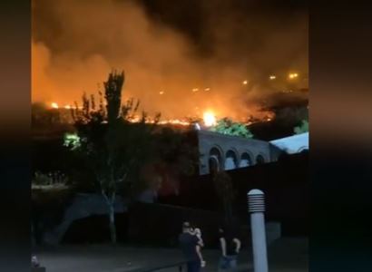 Խոշոր հրդեհ Երևանի Սարալանջի խճուղում. դեպքի վայր է մեկնել 6 մարտական հաշվարկ (վիդեո)