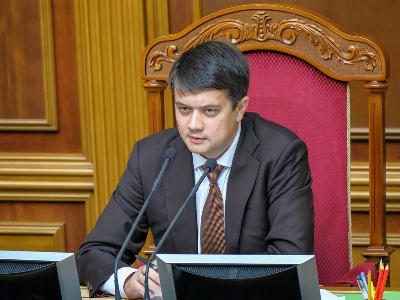 Спикер Верховной рады Украины призвал Армению и Азербайджан сесть за стол переговоров
