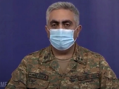 Armenia MOD representative: Density of artillery use, shooting is unprecedented