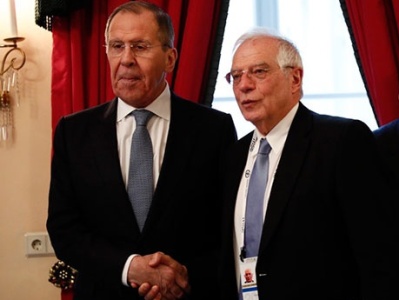 Lavrov, Borrell call for full ceasefire in Nagorno-Karabakh