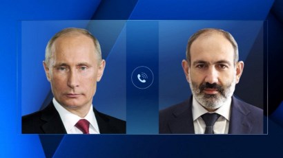 Պուտինն ու Փաշինյանը քննարկել են իրավիճակը Լեռնային Ղարաբաղում