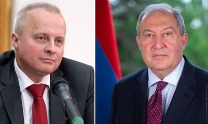 Armenia President and Russia Ambassador meet, touch upon current situation in region