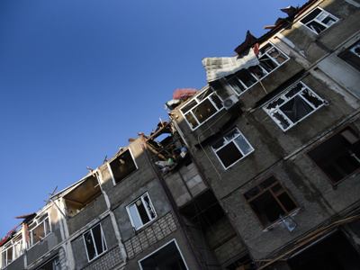 Aftermath of Azerbaijan shelling of Stepanakert (PHOTOS)