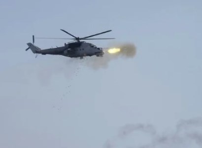 МО Карабаха: В 15:50 средства ПВО Армии обороны НКР поразили один вертолет противника