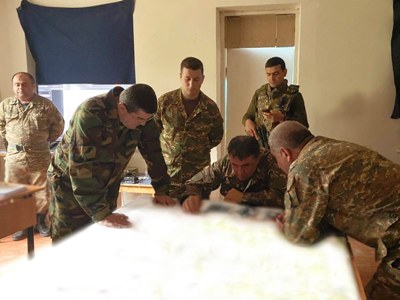 Президент Арцаха: Армия обороны по всему периметру линии соприкосновения продолжает  борьбу за каждый сантиметр земли