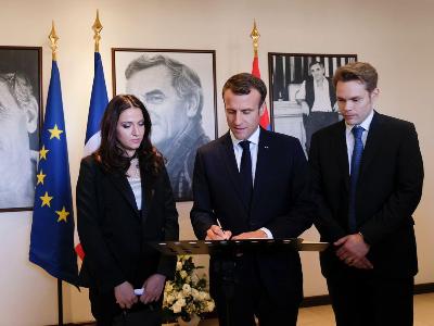 Nicolas Aznavour addresses letter to Macron: I believe in you and your being a person of principle