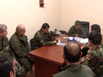 Karabakh President: Plan to eliminate new hotbed for terrorism in region was discussed with Armenia PM and commanders