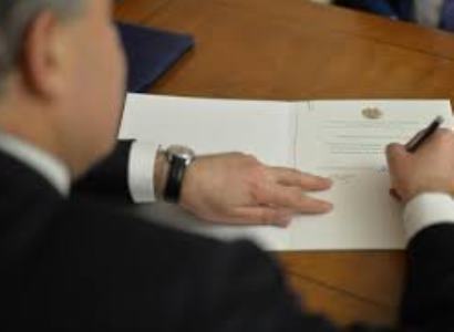 Նախագահ Արմեն Սարգսյանը ստորագրել է մի շարք օրենքներ