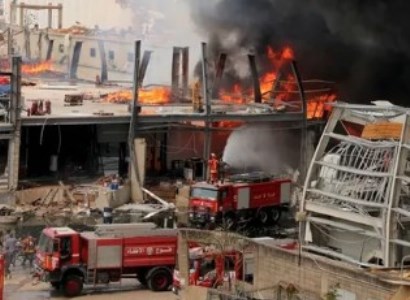 В жилом квартале Бейрута произошел взрыв резервуара с мазутом