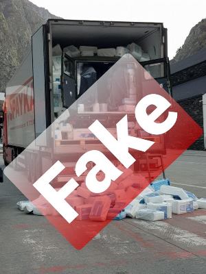 No military cargo found in truck heading to Armenia