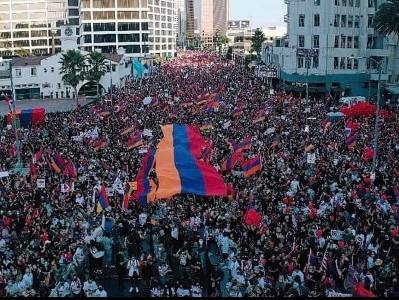 Armenia PM: Los Angeles Armenians are behind Artsakh (PHOTOS)