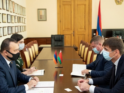 Armenian MP raises issue on sale of weapons to Azerbaijan during meeting with Belarusian Chargé d'Affaires