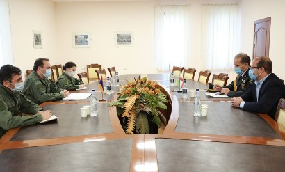 ՀՀ ՊՆ-ում ընդունել են Իրանի դեսպանության նոր ռազմական կցորդին. Քննարկել են վարձկան ահաբեկիչների հարցը