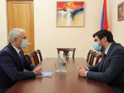 Armenian MP meets with UN Resident Coordinator