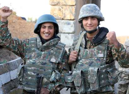 Armenian defense ministry spokesperson shares photo from frontline