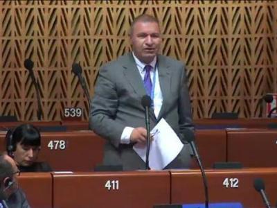 Member of Armenian delegation to PACE opposes Azerbaijani delegate