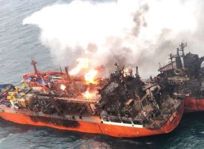 Взорвавшийся в Азовском море танкер принадлежит азербайджанскому олигарху Мубаризу Мансимову