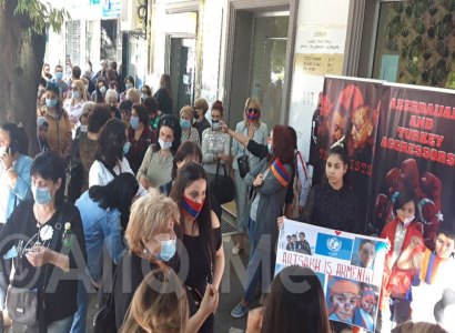 Ajaria-Armenians hold peaceful demonstration in support of Artsakh (PHOTOS)