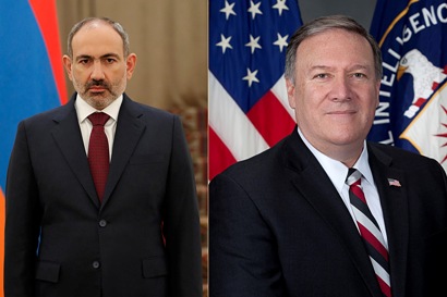 Ադրբեջանն արդեն երրորդ անգամ ոտնահարում է հրադադարի մասին պայմանավորվածությունը. Փաշինյանը՝ Պոմպեոյին